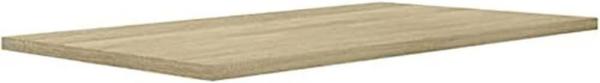 FORTE Tables Arbeitsplatte, Holzwerkstoff, Beige, 160 x 3,8 x 90 cm