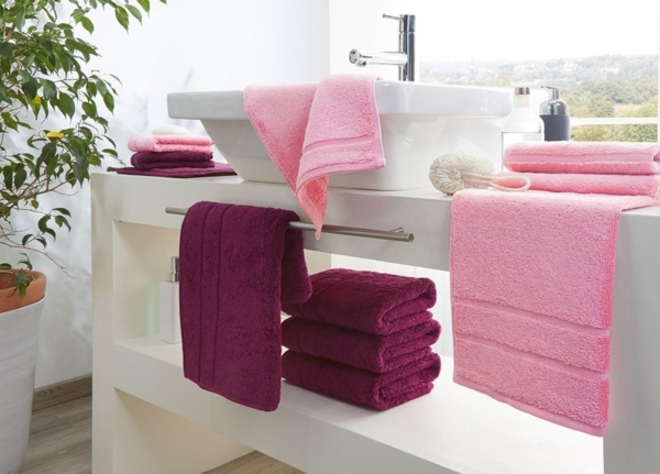 Prestige Duschtuch 75x160cm orange 600 g/m² Supima Baumwolle Bild 6