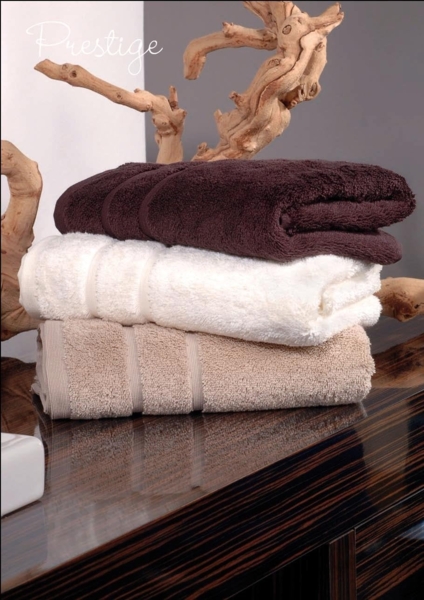 Prestige Duschtuch 75x160cm orange 600 g/m² Supima Baumwolle Bild 5