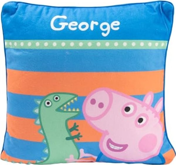 United Labels® Dekokissen Peppa Wutz - George Schorsch, 30 x 30 cm