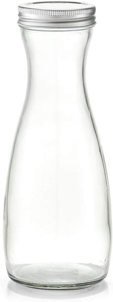 neuetischkultur mit Metalldeckel Glaskaraffe, 1000 ml