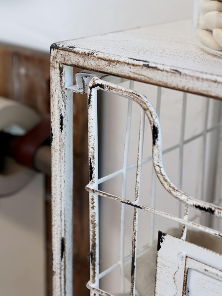 Chic Antique Wandregal Schubladen Bild 3