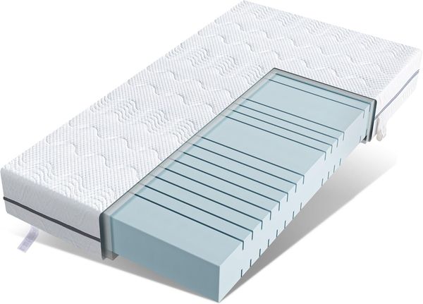 EGO HOME Matratze 140x200 cm 20 cm Hoch H3 Kaltschaummatratze mit 3-lagigem Kaltschaum & Beidseitig nutzbar - Druckentlastend, Punktelastisch, Atmungsaktiv, Rückenschonend, Öko-Tex Zertifiziert