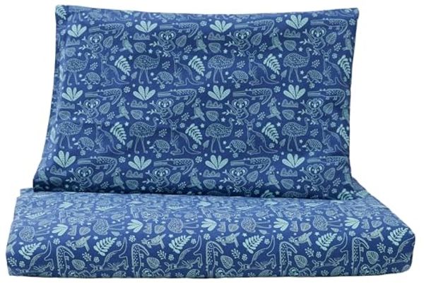 Kinder Jersey Bettwäsche-Set aus Bio Baumwolle 100x135 cm, Kissen 40x60 cm, GOTS zertifiziert