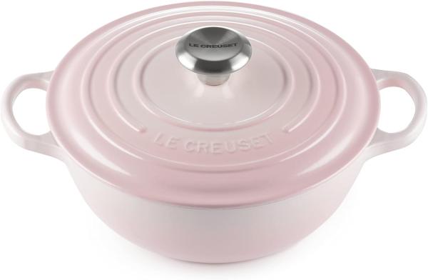 Le Creuset Signature La Marmite 24 cm Shell Pink - 20 bis 24 cm