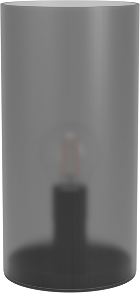 Eglo Tischleuchte Geo grau 20 x 10 cm E14