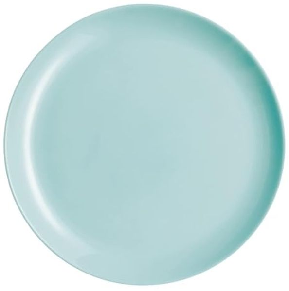 Dajar Hartglasgeschirr Teller, Eßteller Speiseteller Diwali Turquoise 25 cm LUMINARC, blau