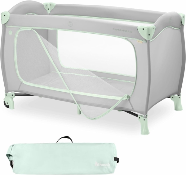 Hauck Sleep N Play Go Plus / Reisebett Dusty Mint