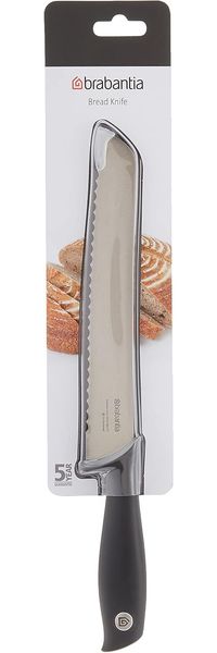 Brabantia BRABANTIA - Tasty+ - Brotmesser 20 cm - Dunkelgrau