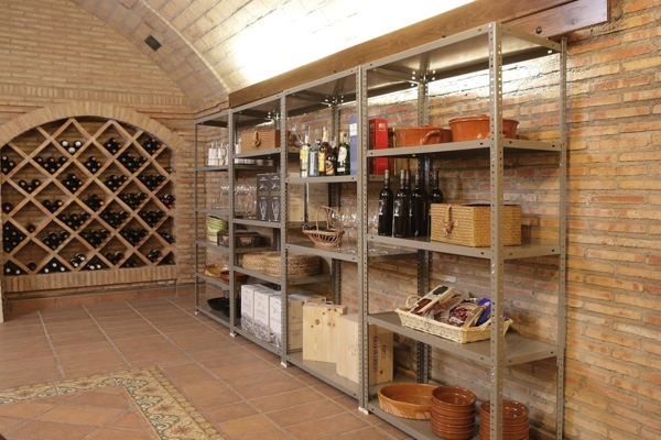 Simonrack Schwerlastregal, Lagerregal, 200 x 100 x 50 Metallregal, Kellerregal, Biegestelle 100 kg, 5 Fachböden, Grau - Comfort Bild 2