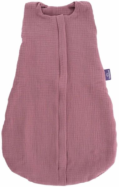 Träumeland Sommerschlafsack LIEBMICH Baumwollmusselin pflaume Größe 60