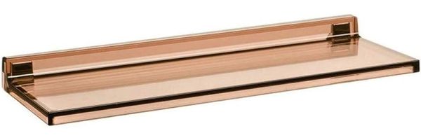 Kartell Shelfish Ablageregal, PMMA, pink, 45,2 x 15,5 x 4 cm