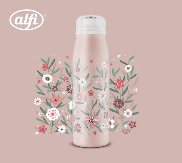 alfi Isolier-Trinkflasche KIDS ISO BOTTLE 0,5 l flowers Bild 6