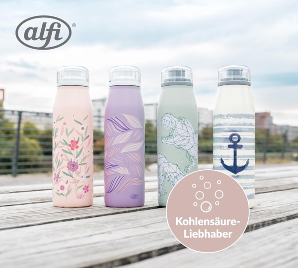 alfi Isolier-Trinkflasche KIDS ISO BOTTLE 0,5 l flowers Bild 4