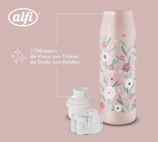 alfi Isolier-Trinkflasche KIDS ISO BOTTLE 0,5 l flowers Bild 5