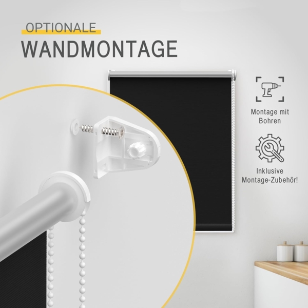 Sol Royal Thermorollo SolReflect T42 für Fenster & Türen Schwarz, 160 x 40 x 3.1 cm Bild 8