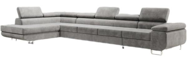 Luxusbetten24 Schlafsofa Designer Sofa Maxi, mit Schlaf- und Klapptfunktion