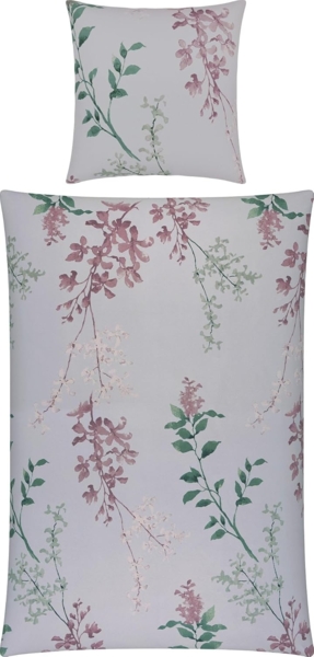 Erwin Müller Bettwäsche Bettwäsche, Jersey, Winter-Jersey Blumen Bild 1