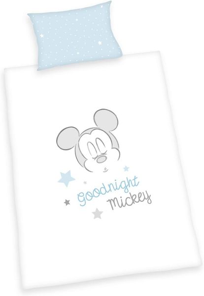 HERDING Bettwäsche Mickey Mouse 100x135 cm