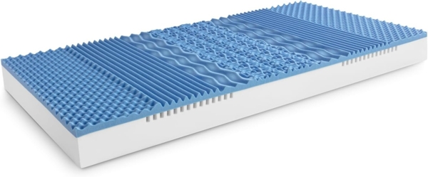 7 Zonen Viskoelastik-Matratze Sleezzz Smart 200 x 200 cm, Höhe 18 cm, Härtegrad H3 mit Air Memoryschaum Bild 6