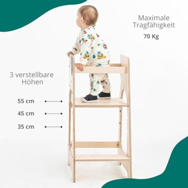 MamaToyz Holz Lernturm Kule Hund | Natur | Bild 5