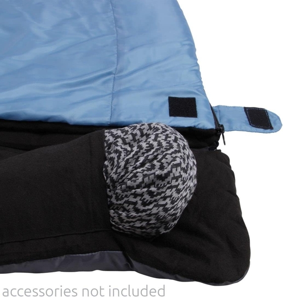 yourGEAR Doppeldeckenschlafsack yourGEAR Schlafsack Sumatra Duo -7°C 230x160cm Futter 100% Baumwolle Bild 5