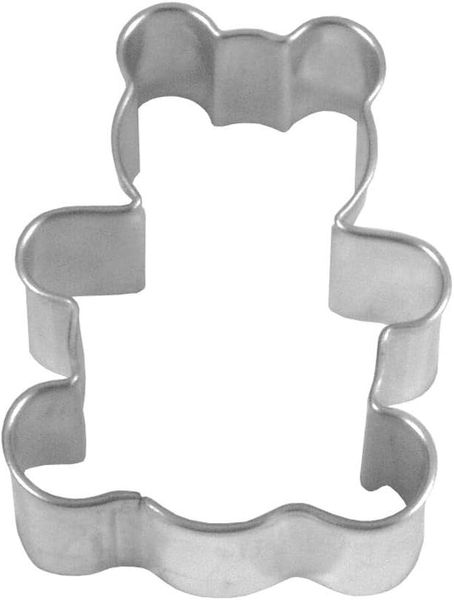 Ausstecher Bärli 5 cm Edelstahl [PG rot]