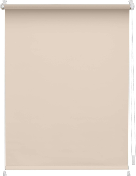 Lichtblick Verdunklungsrollo Barcelona 45x150 cm (BxL) Creme Verspannt; Klemm- und schraubbar; Thermofunktion