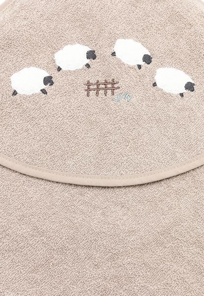 Sterntaler® Badetücher Kapuzenbadetuch 80x80 Flocke, 100 % Baumwolle (1-St) Bild 4