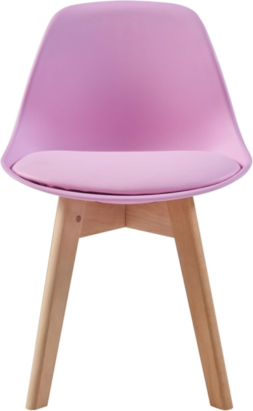 Kinderzimmerstuhl Elvdal 2er Set gepolstert Rosa [en. casa] Bild 6