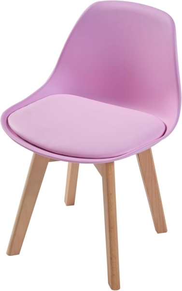 Kinderzimmerstuhl Elvdal 2er Set gepolstert Rosa [en. casa] Bild 5