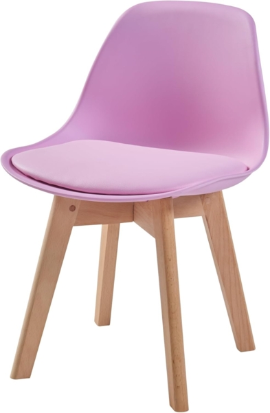 Kinderzimmerstuhl Elvdal 2er Set gepolstert Rosa [en. casa] Bild 4