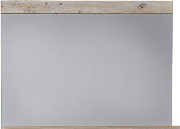 Garderobenspiegel Tailor Used Wood Shabby hell Spiegel 90x69 cm
