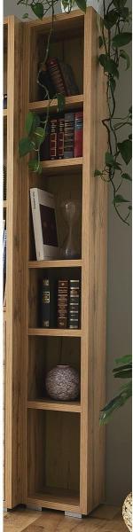 Regal >Ravenna IV< in Honig-Eiche - 25x191x27cm (BxHxT)