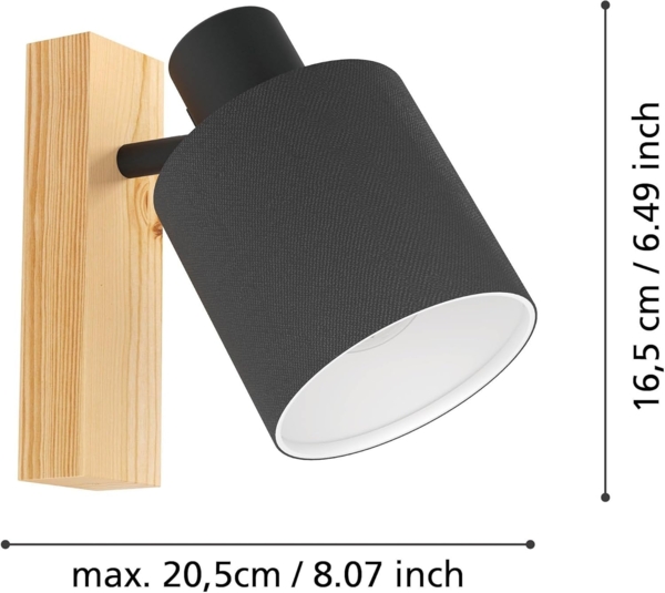 EGLO BATALLAS Spot, schwarz Bild 4