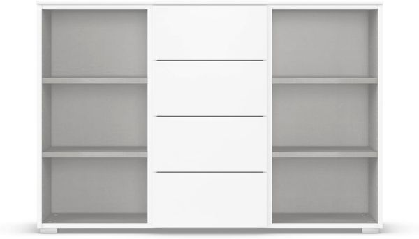 rauch Aditio Box, Kommode, 2-türig, 4 Schubladen, mit Softclose-Funktion, Farbe Beige, BxHxT 120x81x42cm Bild 7