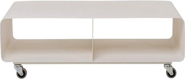 Kare Design Lowboard Lounge M, Creme, Sideboard, TV-Board, minimalistisch, modern, Aufbewahrung, Wohnzimmer, Schlafzimmer, 30 x 90 x 42 cm (H/B/T)