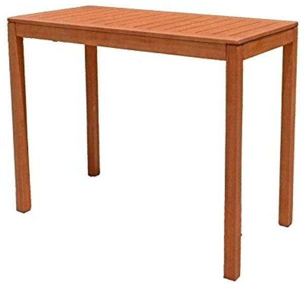 Bartisch Palmdale aus geöltem Eukalyptus-holz FSC 100%