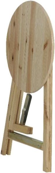 FUN STAR 944814 Stehtisch Ø 78 cm, komplett aus Holz ***NEU*** Bild 7