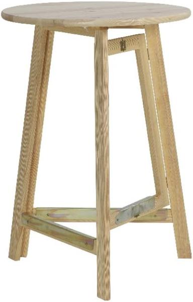 FUN STAR 944814 Stehtisch Ø 78 cm, komplett aus Holz ***NEU*** Bild 3