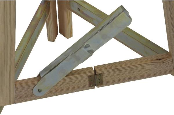 FUN STAR 944814 Stehtisch Ø 78 cm, komplett aus Holz ***NEU*** Bild 6