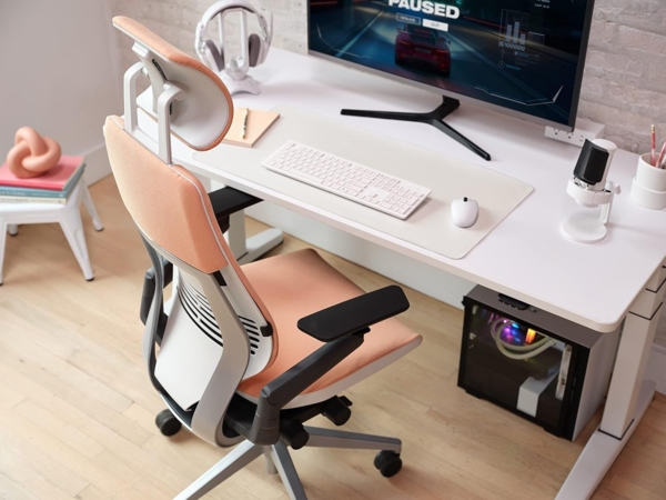 Steelcase Gesture Bürostühle, Stainless Steel, Kaki, One Size Bild 8