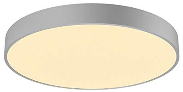 SLV No. 1001899 MEDO AMBIENT 60 CW LED Wand- und Deckenaufbauleuchte DALI silbergrau 3000K 4000K