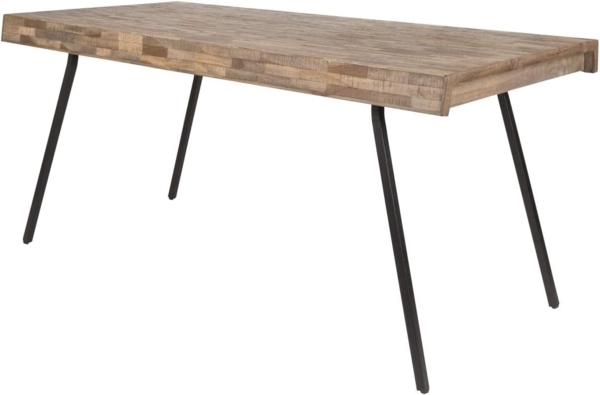 WHITE LABEL LIVING Suri Esstisch Teakholz 200x90 cm