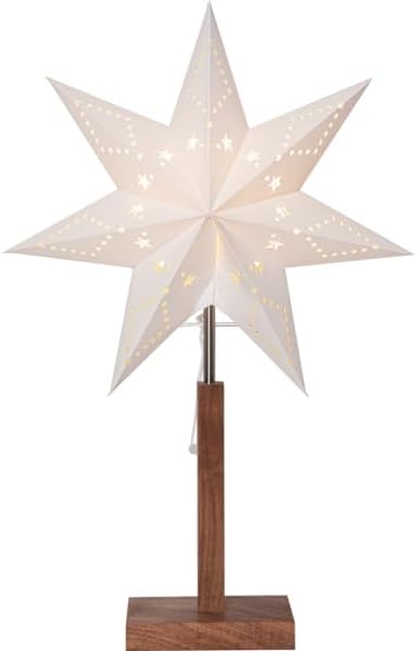 Star Trading Standleuchte Stern "Karo Mini