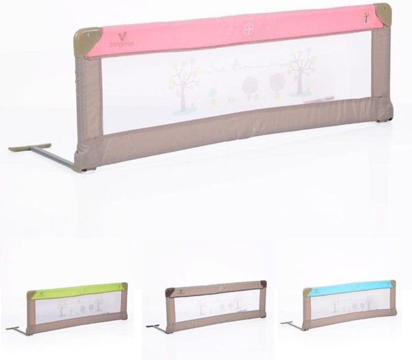 Cangaroo Bettschutzgitter rosa, 130x43,5 cm