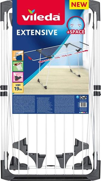 Vileda Wäscheständer Vileda EXTENSIVE Wäscheständer, flexibel ausziehbare Flügel Bild 2
