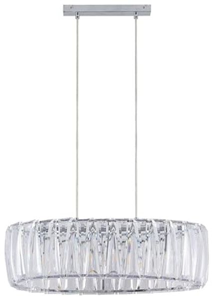 Lindby Hängeleuchte Sofia, Kunststoff Transparent IP20, 3x40 W