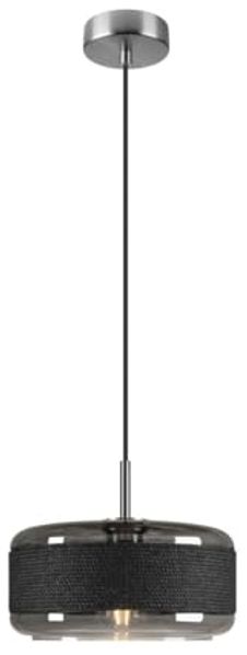 SLV PANTILO ROPE 27, Pendelleuchte, 250cm, E27, 15W, silber - Pendelleuchten