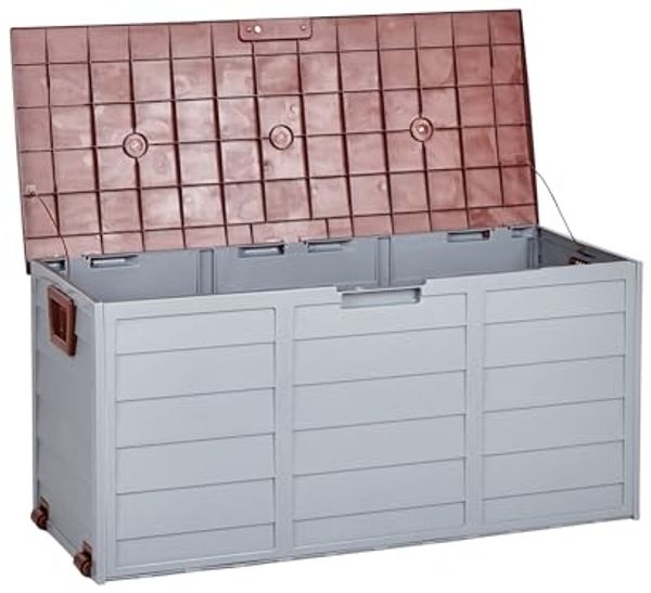 Aufbewahrungsbox LOCARNO 112 cm 50 cm Braun